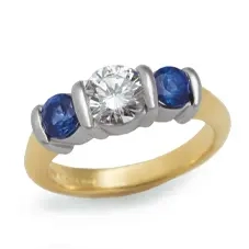 Diamond-Sapphire-Ridge-Ring-2 Ridge Ring